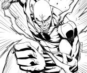 Coloriage Flash de Comics de Marvel