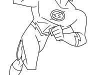 Coloriage Flash de Justice League