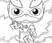 Coloriage Flash en miniature