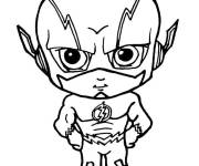 Coloriage Le petit Flash mignon