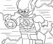 Coloriage Logo Flash en courant