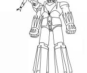 Coloriage Goldorak et Actarus