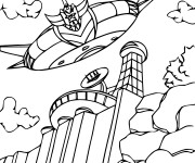 Coloriage et dessins gratuit Goldorak série à imprimer