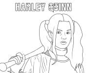 Coloriage Harley Quinn Margot Robbie