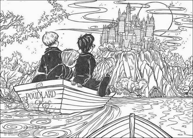 Coloriage Harry Potter gratuit