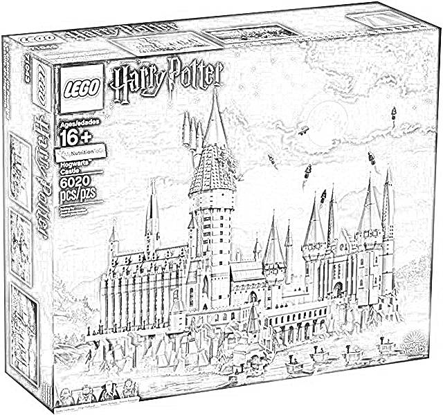 Coloriage et dessins gratuits Harry Potter lego à imprimer