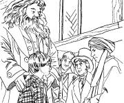Coloriage Harry potter s'est fait prendre