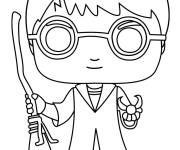 Coloriage et dessins gratuit Harry Potter vector à imprimer