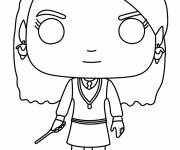 Coloriage Hermoine facile en ligne