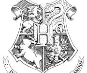 Coloriage Hogwarts en ligne gratuit