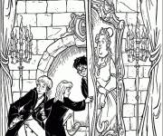 Coloriage Les aventures de Harry Potter et ses amis