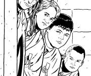 Coloriage Personnage Harry Potter