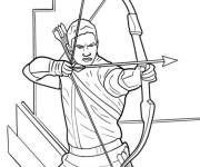 Coloriage Hawkeye &agrave; t&eacute;l&eacute;charger