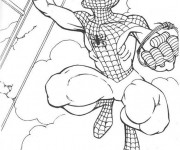 Coloriage Héros de Films Spiderman