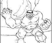 Coloriage Hulk Fort