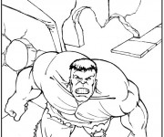 Coloriage Hulk Héro du Film