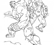 Coloriage Hulk Super Héro