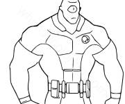 Coloriage Allen l'Alien de l'Invincible
