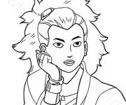 Coloriage Amber Bennett de l'invincible