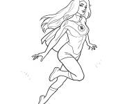Coloriage Atom Eve en toute beaut&eacute;