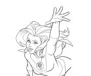 Coloriage Atom Eve mignonne
