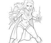 Coloriage Atom Eve produit l'&eacute;nergie