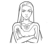 Coloriage Atom Eve triste