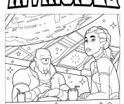 Coloriage Aventure de l'Invincible