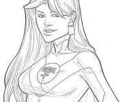 Coloriage Belle Atom Eve