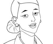 Coloriage Debbie Grayson de l'invincible