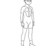 Coloriage Gar&ccedil;on Omni-Man