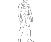 Coloriage Invincible &agrave; dessiner