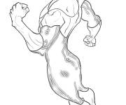 Coloriage Invincible corps entier