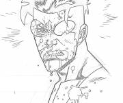 Coloriage Invincible en col&egrave;re pour enfants