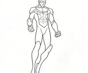 Coloriage Invincible Mark Grayson corps entier