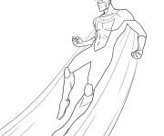 Coloriage Invincible Mark Grayson tr&egrave;s rapide