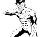 Coloriage Invincible pour enfants