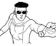 Coloriage et dessins gratuit Invincible pour maternelle à imprimer