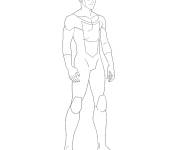 Coloriage Invincible simple
