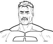 Coloriage et dessins gratuit Le p&egrave;re de Invincible à imprimer