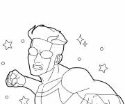 Coloriage Mark Grayson &agrave; motif