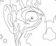 Coloriage Mark Grayson, apr&egrave;s une bataille brutale