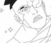Coloriage Mark Grayson bless&eacute;