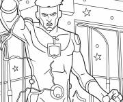 Coloriage Mark Grayson en col&egrave;re