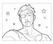 Coloriage Mark Grayson parmi les &eacute;toiles