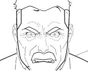 Coloriage et dessins gratuit Omni-man en col&egrave;re à imprimer