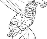 Coloriage Omni-man puissant