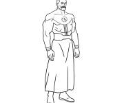 Coloriage Profil d'Omni-man facile