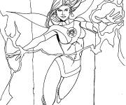 Coloriage Superh&eacute;ro&iuml;ne Atom Eve