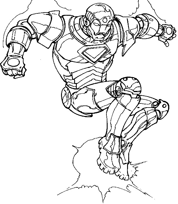 Coloriage Image de Iron Man  dessin  gratuit  imprimer 